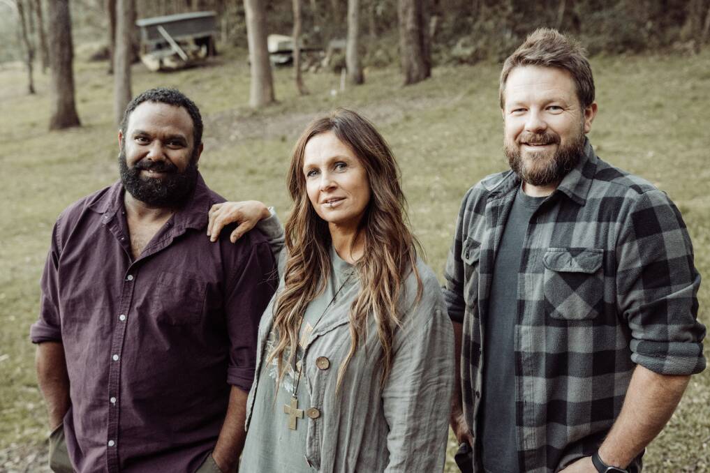 Kasey Chambers is touring with Tom Busby and Jeremy Marou. Picture: Supplied