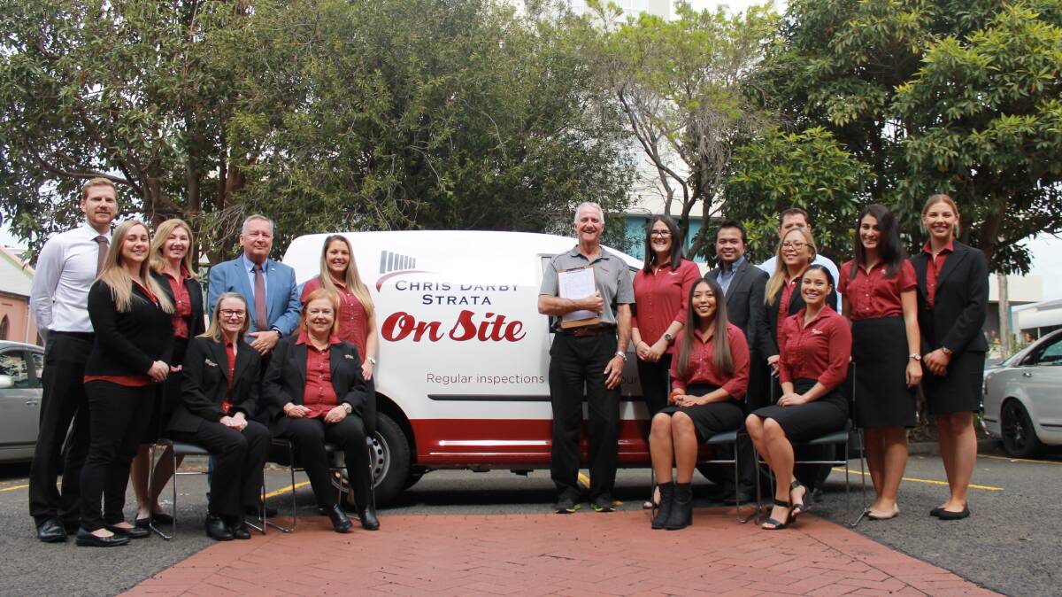 Consumer confidence: The management and staff at Chris Darby Strata have a century of valuable strata experience between them so you can trust them to look after your investments.