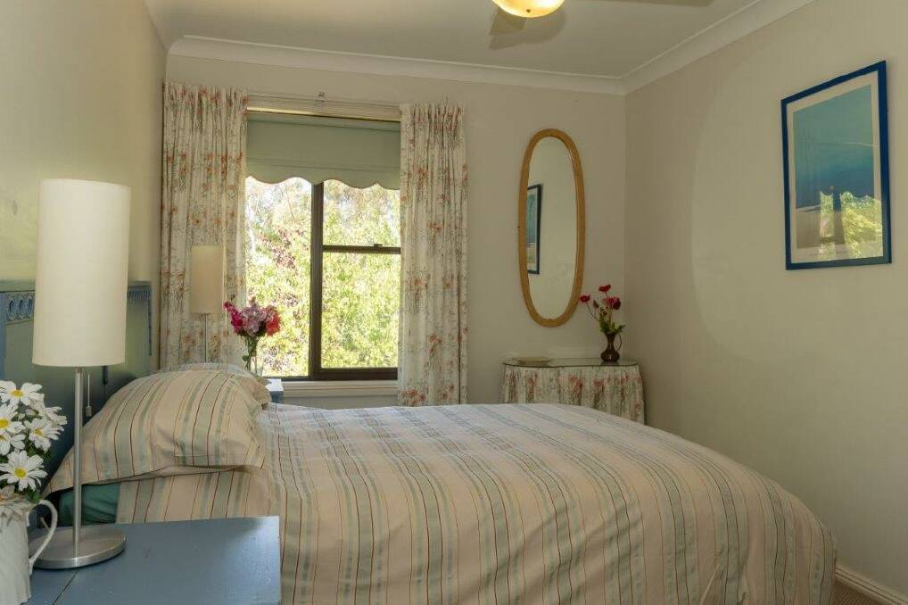 Spacious rooms for families or groups: The master bedroom at Arcadia House has its own ensuite while the other four rooms share a luxurious bathroom.