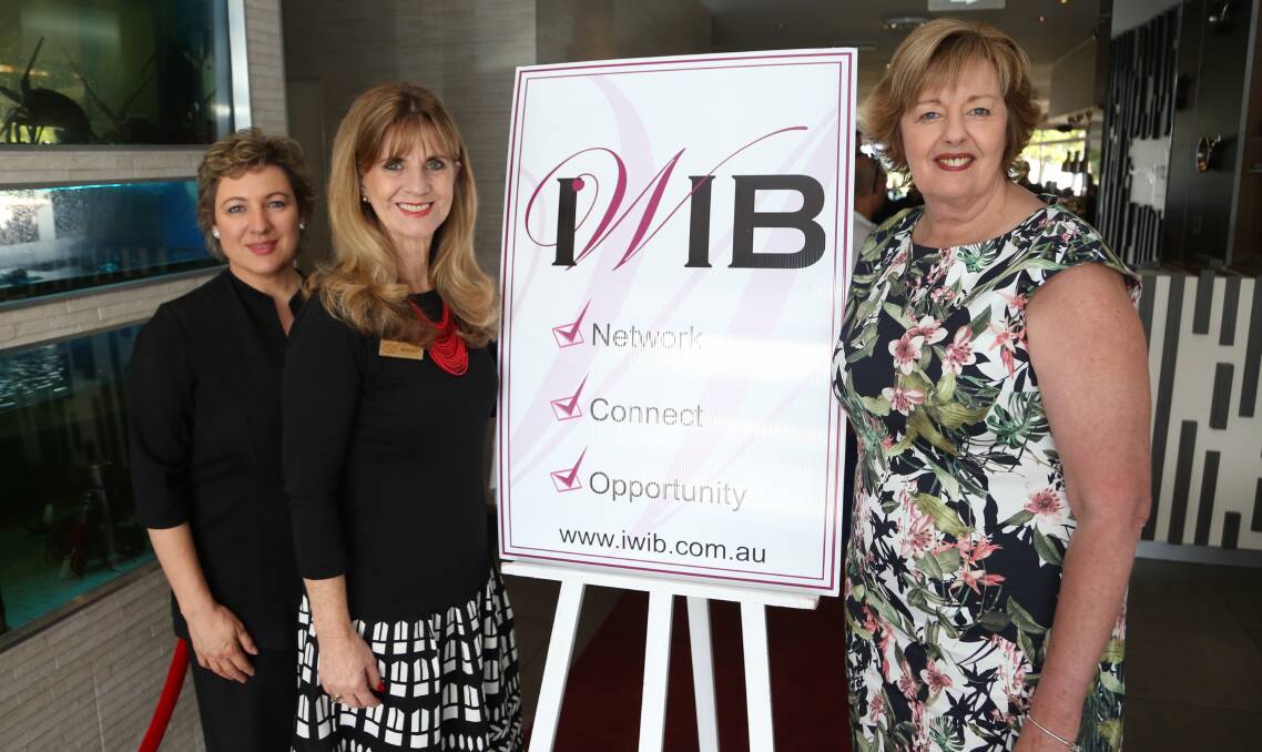 Launch of IWIB Awards: Karen Meiring de Gonzalez, Maralyn Young and Glenda Papac at the IWIB Awards launch recently. IWIB's main aim is to always remain professional, ethical and consistent in what they do. Photo: Greg Ellis.