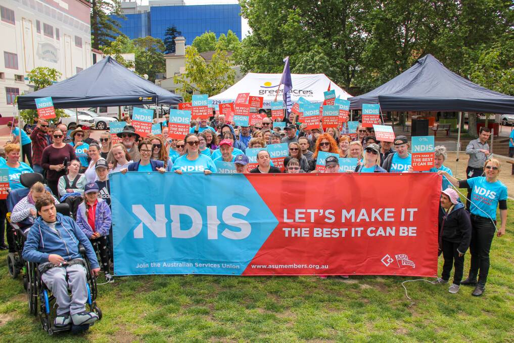 ASU involved: A current struggle to win a Paid Portable Training System for NDIS workers will allow workers to do training of their choice with an accredited trainer.