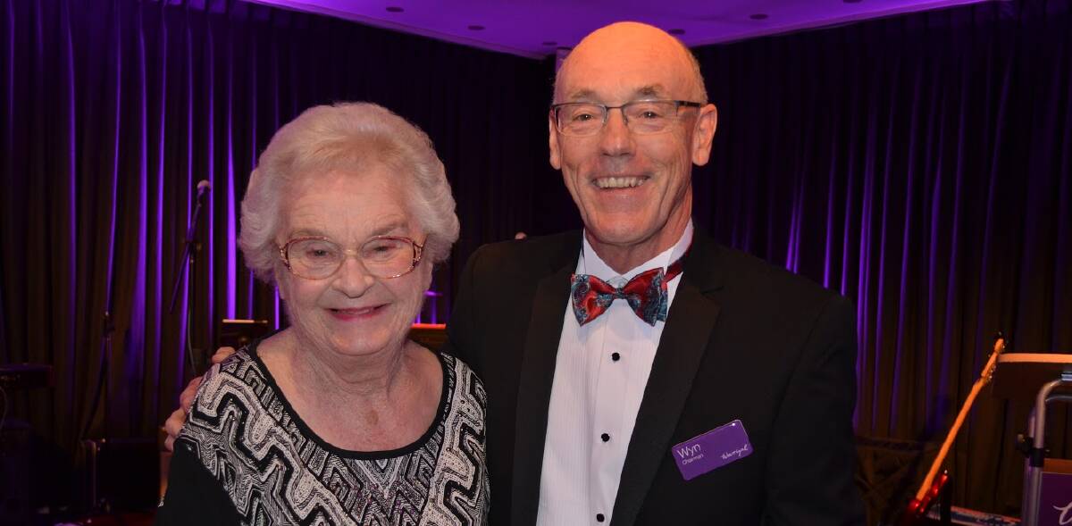 Thank you: Mary Slater, a volunteer at Warrigal, was presented with the Chairman's Award for volunteering by the chairman of Warrigal, Wyn Janssen.