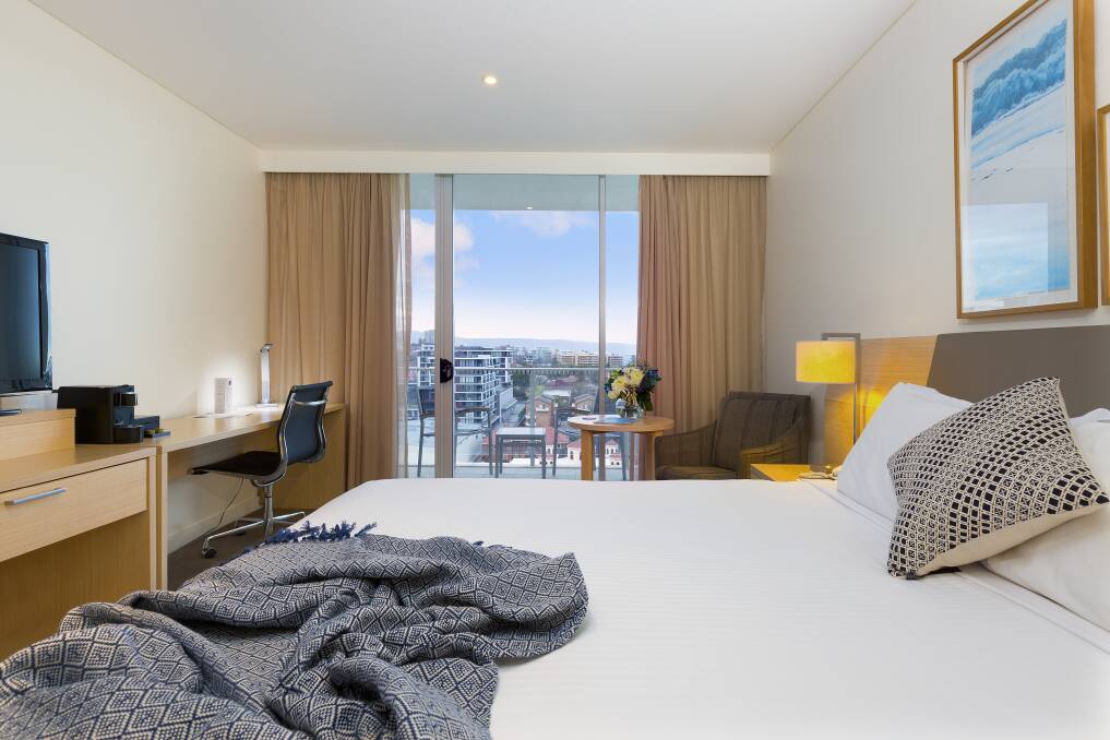 Executive-style balcony room: Sage Hotel Wollongong offers 168 rooms with comfort and luxury before, during and after conferences or events.