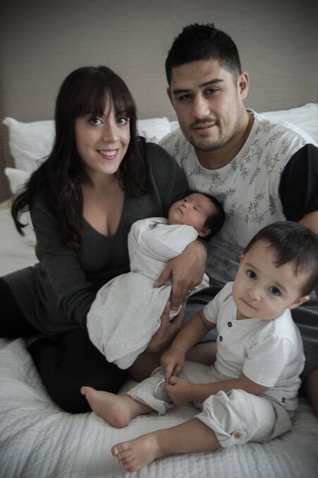 Perfect family: Vesna, Matthew, Miranda and Riccardo Jonson. Both children were conceived through IVF and under the expert care of Dr Greening.