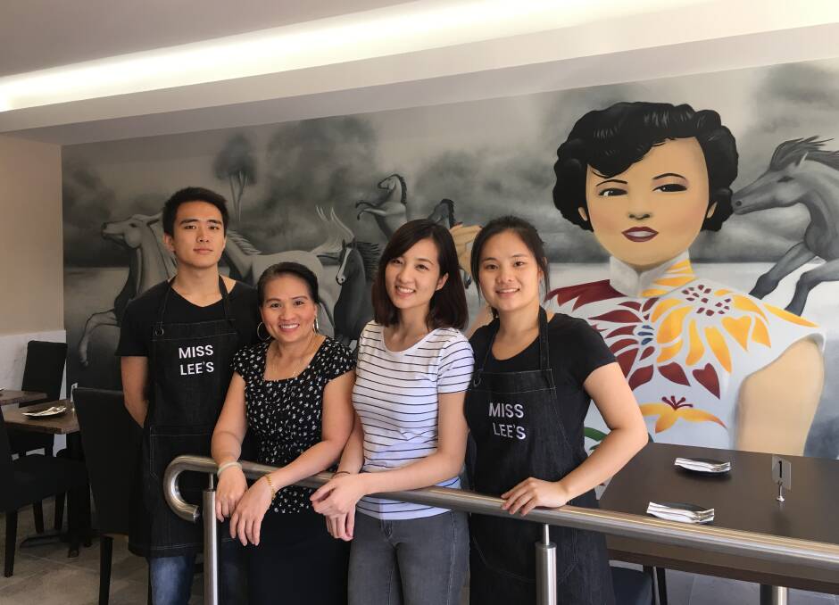 Owner Monica Ly: Surrounded by her friendly staff and chefs, Monica is excited about he opening of her restaurant called Miss Lee's.