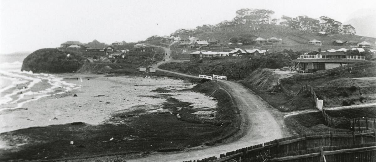 Austinmer Public School location: The suburb of Austinmer hadn't been developed yet as can be seen from this view. Photo: Wollongong Library.