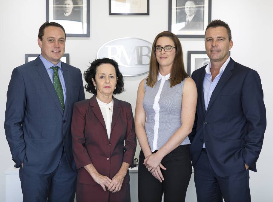 Specialist team: RMB Lawyers' compensation team, Steve Baker, Margaret Curran, Anne Barlow and Chris Sheppard, is dedicated to helping injured people obtain compensation following an accident. 