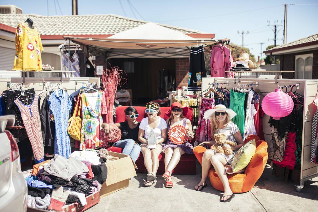 COMMUNITY: A garage sale is a great way to meet the neighbours. ACM file image.