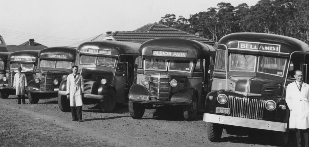 "I think Wollongong people liked the certainty of there would always be Dion's bus," historian Dr Glenn Mitchell says.