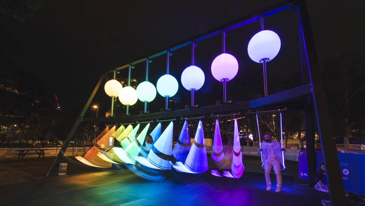 More than 2.5 million people flocked to the Vivid festival last year in Sydney. Pictures supplied 