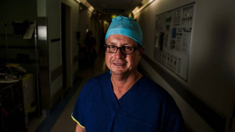Professor Stephen Robson has joined a handful of surgeons publicly sharing their outcomes data. Photo: Jamila Toderas