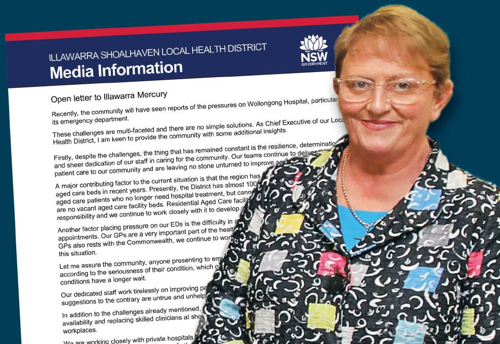 An open letter from Illawarra's health boss on ED plight
