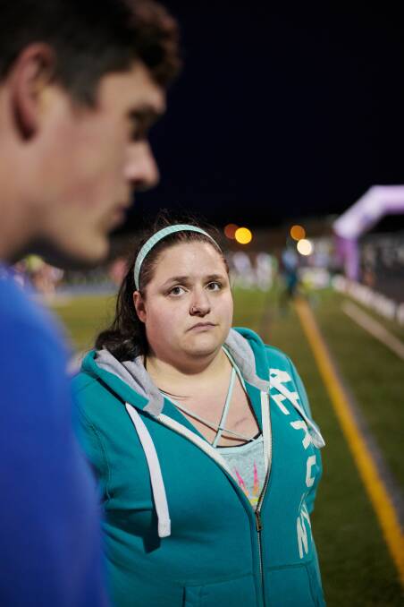 Katelyn O'Connell was a talented athlete, but her cancer treatment was debilitating. Photo: David Bowman