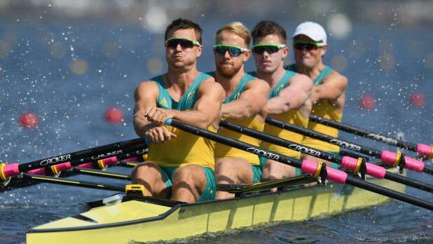 Rio 2016: Australia takes silver in rowing mens quad 