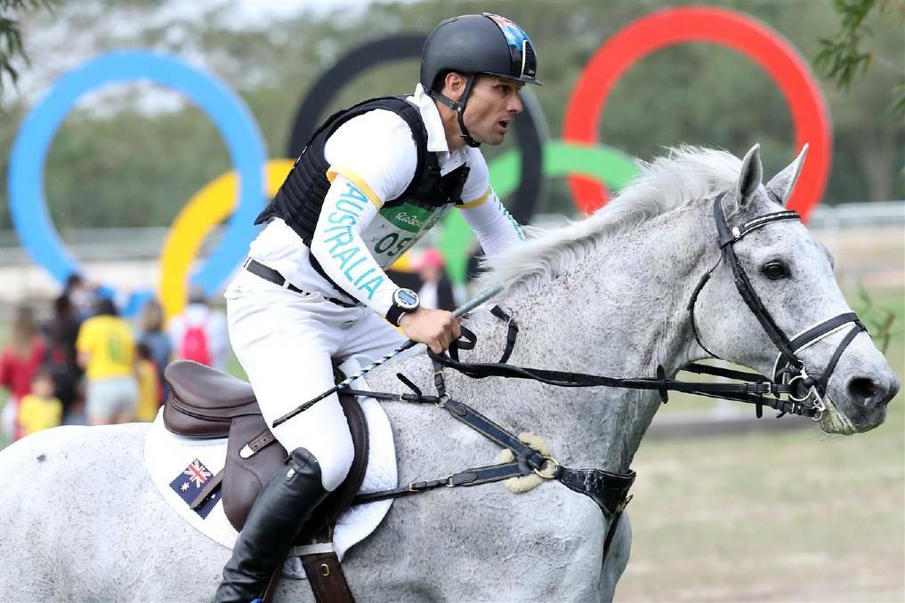 Shane Rose of Australia riding Cp Qualified competes during the Cross Country Eventing on Day 3 of the Rio 2016 Olympic Games at the Olympic Equestrian Centre on August 8, 2016 in Rio de Janeiro, Brazil. Photo: Rob Carr/Getty Images