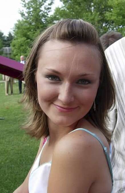 Katie Jurek, who died of osteosarcoma in 2007. Photo: Supplied
