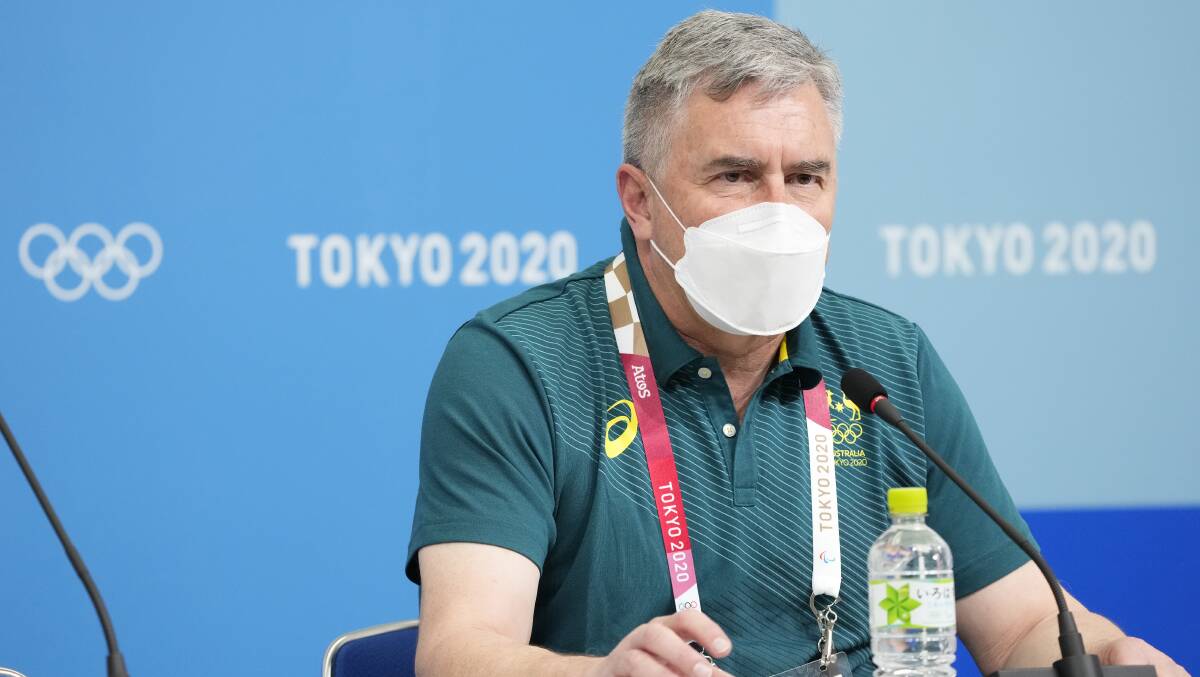 Precautionary measures: Australia's Chef de Mission is looking to protect his athletes in Tokyo. Picture: Ken Ishii/Getty Images