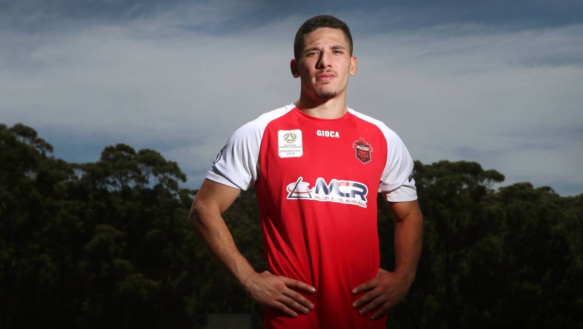 New home: Former Blacktown City forward Leroy Jennings has joined the Wollongong Wolves for the 2021 season. Picture: Sylvia Liber.