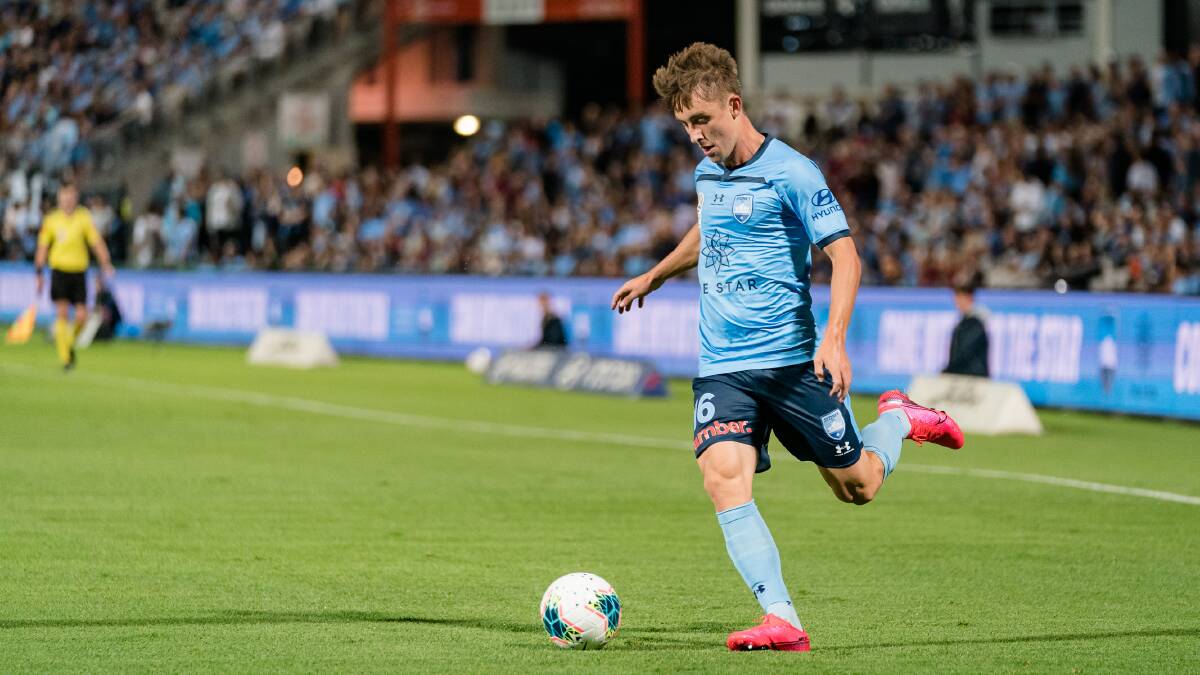 On target: Shellharbour's Joel King has excelled for Sydney FC this season. Picture: Jaime Castaneda.