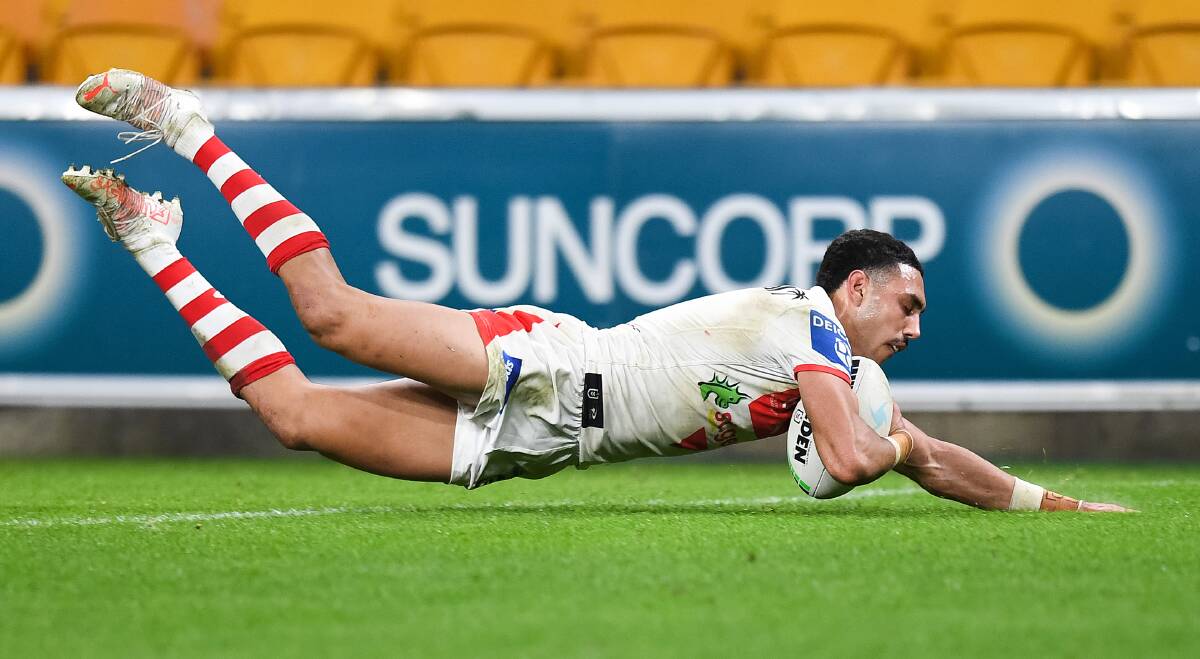 Bright future: Tyrell Sloan. Picture: NRL Photos via Getty Images