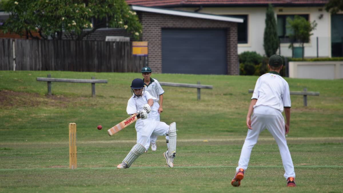 Fine innings: Oliver Needham led Greater Illawarra with a half-century on Sunday.