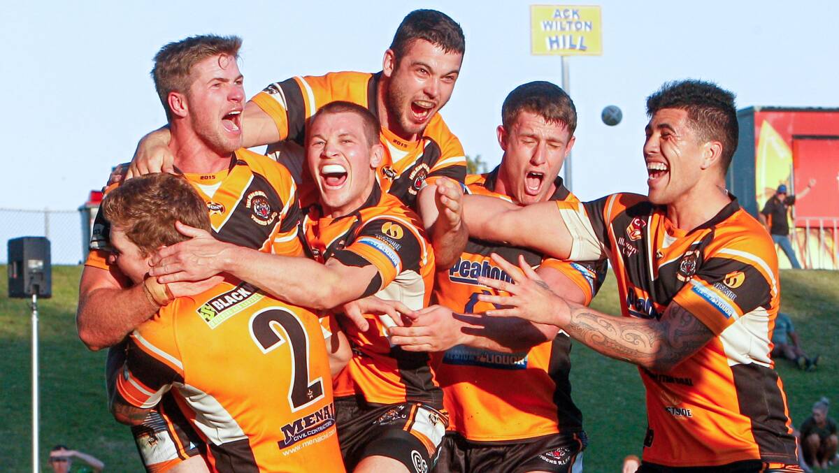 Glory days: Helensburgh hope they can replicate their 2015 premiership in a return to first grade next season. Picture: Adam McLean