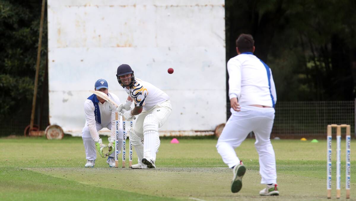 Match-winner: Kerrod White is looking to lead Lake Illawarra to victory in this weekend's South Coast Cricket grand final. Picture: Sylvia Liber