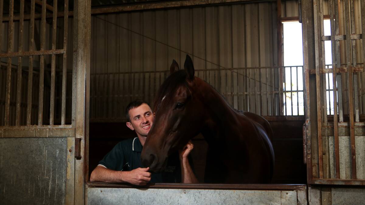 Home-town hero: Count De Rupee will carry the hopes of the Illawarra in Saturday's The Gong at Kembla Grange. Picture: Sylvia Liber