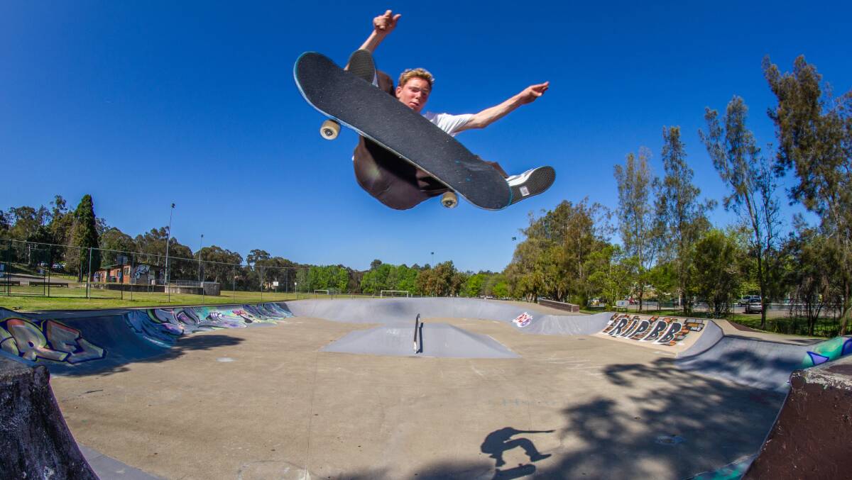 Flying high: Talented teen Kieran Woolley. Picture: Supplied. 