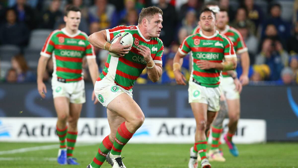 Charging to Wollongong: George Burgess will join the Dragons on a two-year deal. Picture: Jason McCawley/Getty Images