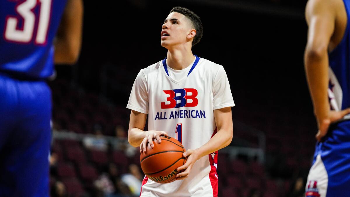 Baller: LaMelo Ball is sure to bring plenty of eyes to Wollongong. Picture: Getty Images/Cassy Athena.