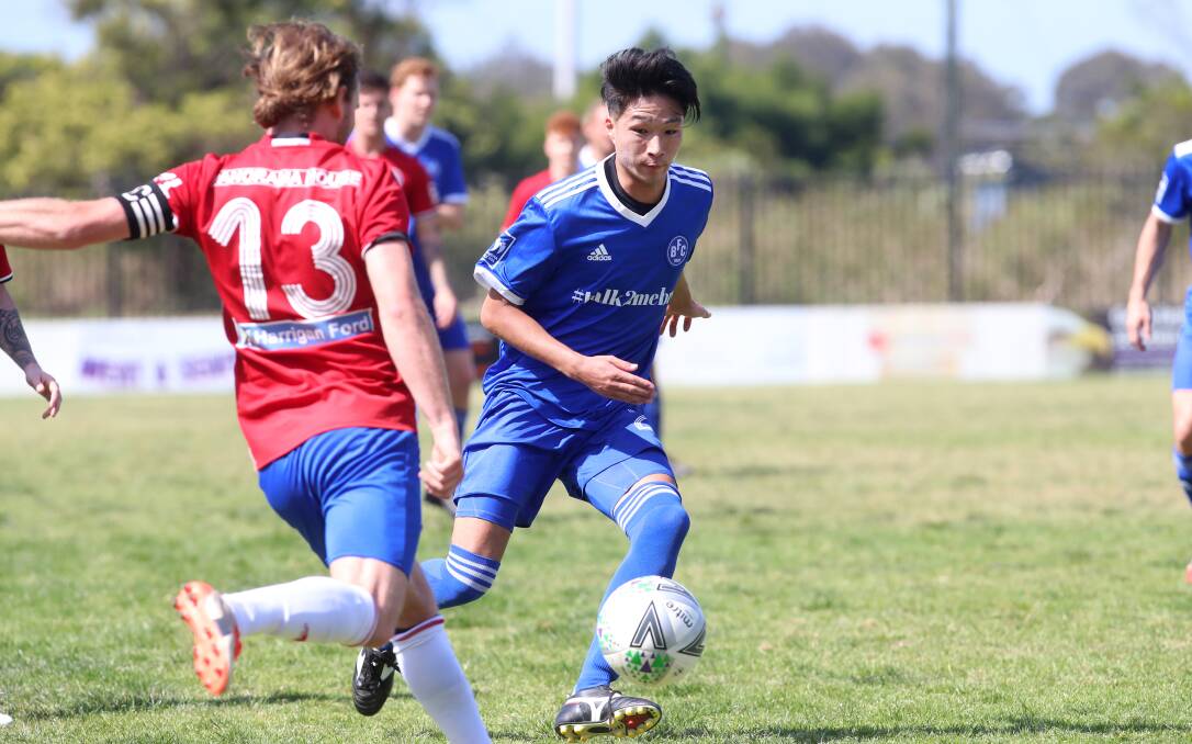 Step up: Takumu Tsujimura is set to play a key role in the midfield for the Wolves. Picture: Sylvia Liber