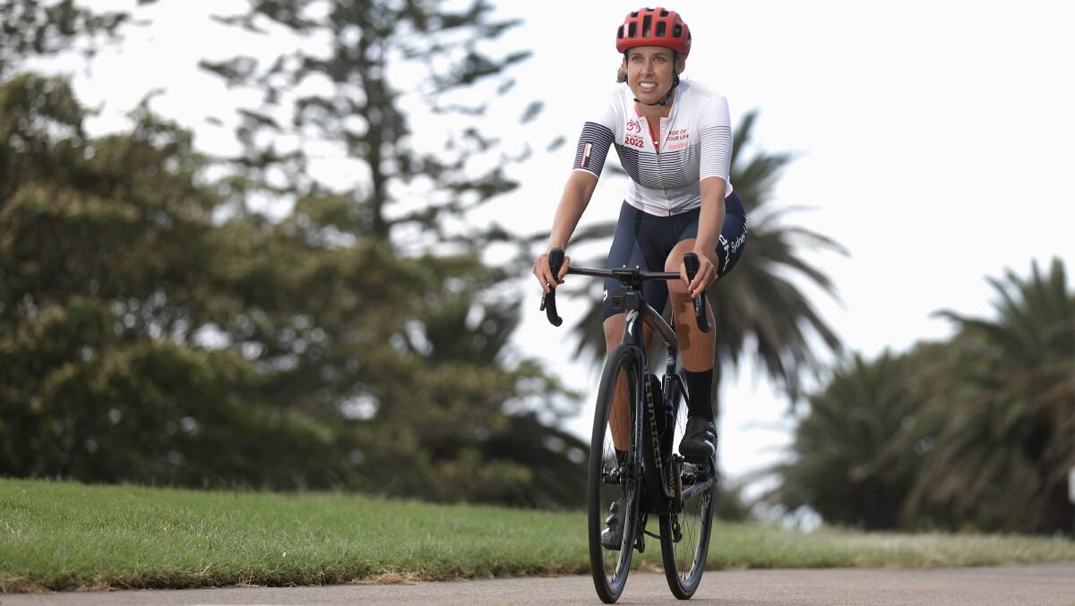 Local hope: Josie Talbot is looking to earn a place in the Australian team for the UCI Road World Championships in Wollongong. Picture: Adam McLean