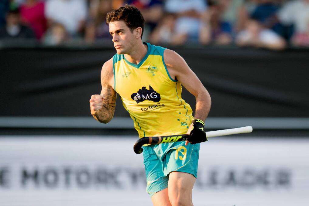 Back in action: Blake Govers will return to international hockey for Australia's opening matches of the FIH Pro League next weekend. Picture: Hockey Australia.