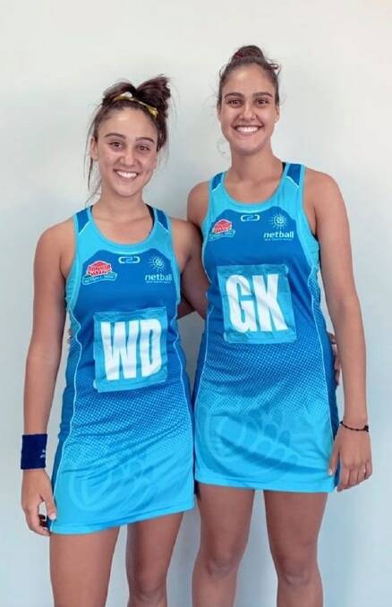 NSW representatives: Selene (left) and Annalise Chadrawy. Picture: Supplied.