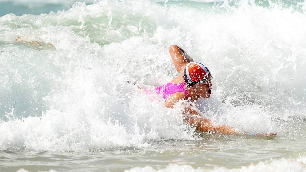 Riding the wave: Bailey Krstevski has been named in the Australian Youth Life Saving Team.