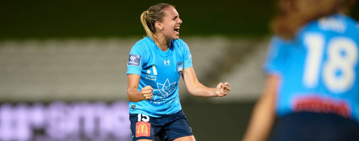 Passionate: Mackenzie Hawkesby has a chance to win an A-League Women's grand final. Picture: Getty Images