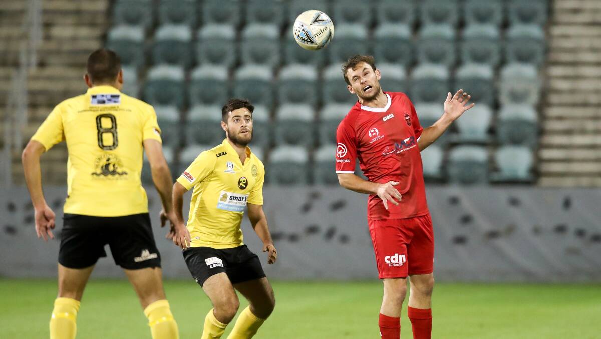 Old head: Guy Knight will add leadership and experience when he returns to the Wolves for the upcoming NPL season. Picture: Adam McLean