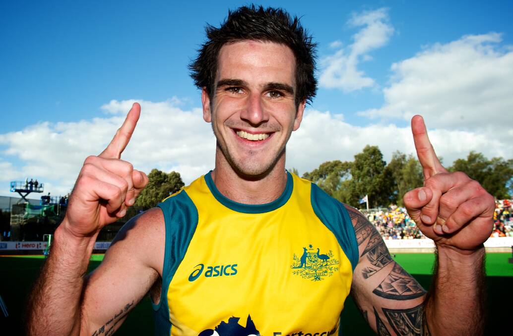 Found his love for the sport: Kieran Govers has returned to the Australian hockey squad. Picture: Hockey Australia.