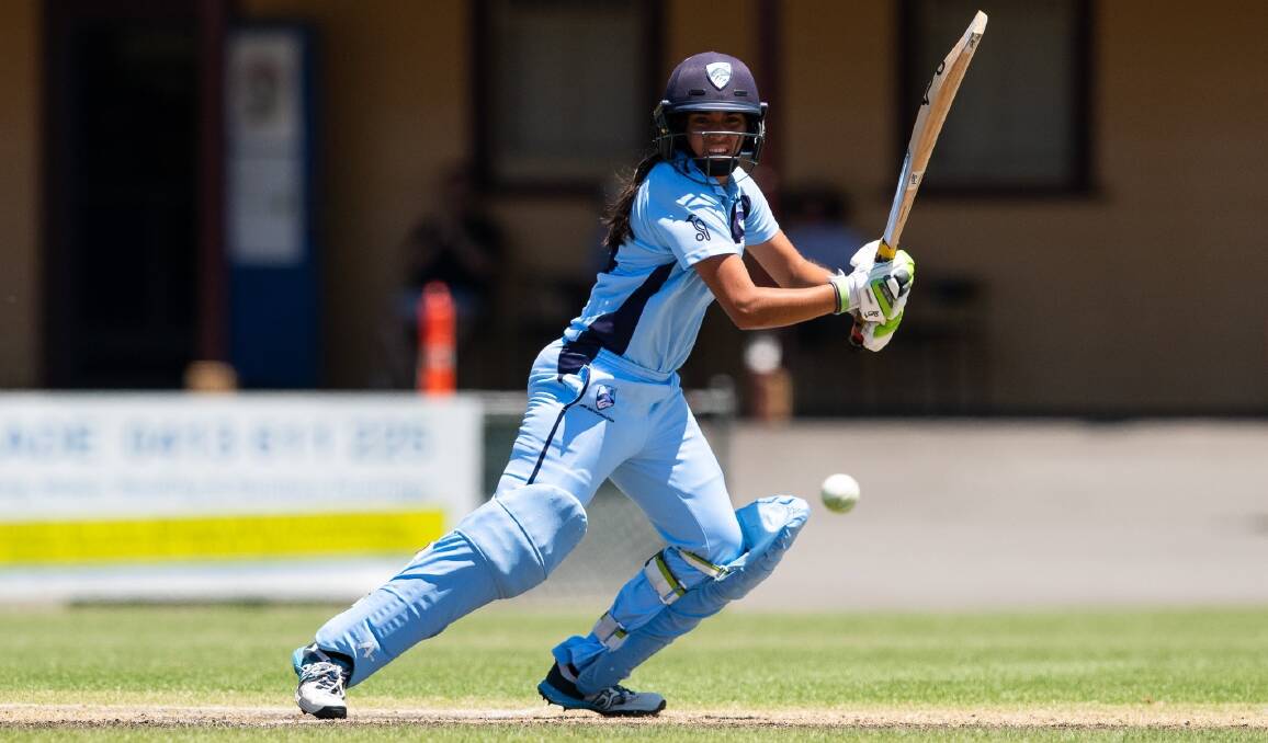 Chasing runs: Wollongong's Dharmini Chauhan is on track to represent NSW Metro at this year's Under 19 National Championships. Picture: Supplied.