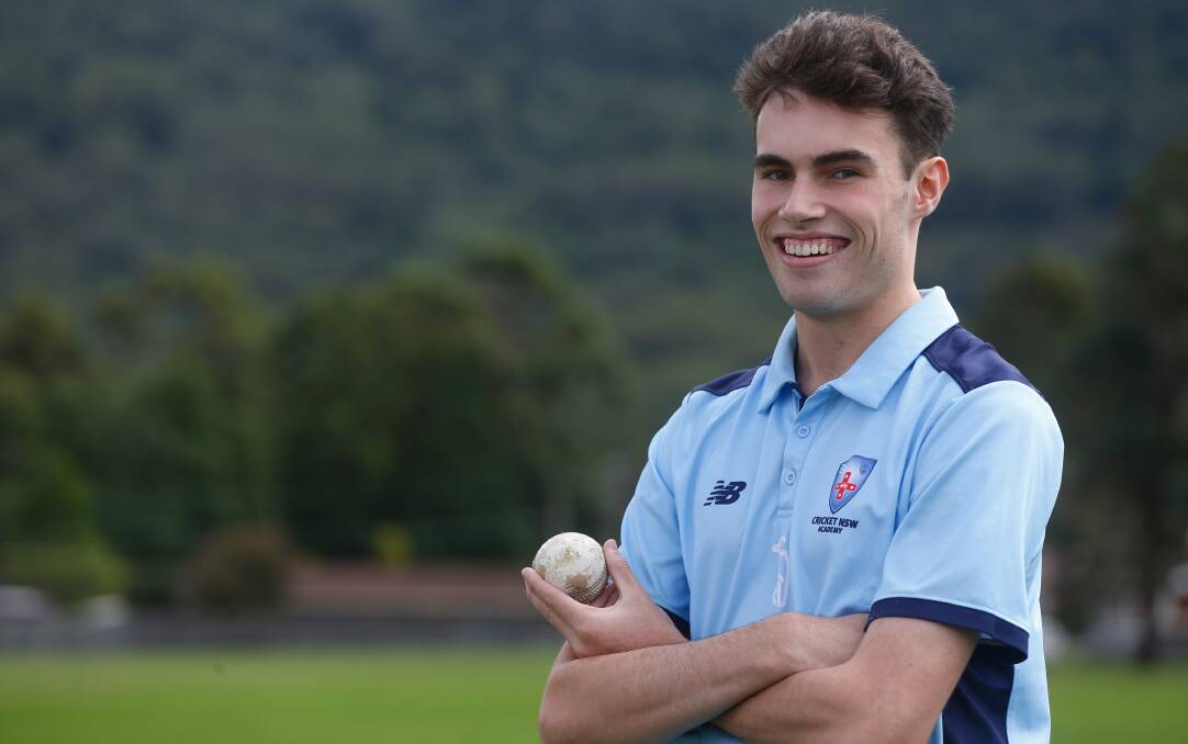 All smiles: Balgownie bowler Victor Strange will represent NSW at the upcoming Australian Championships in Queensland. Picture: Robert Peet