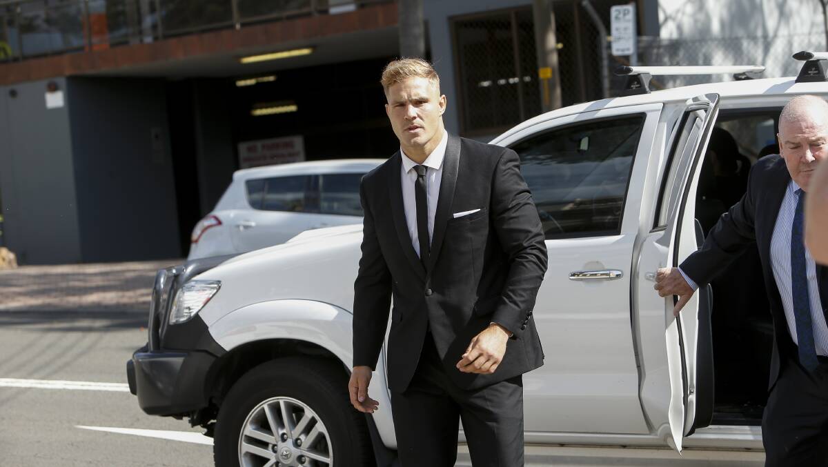 Off-field distraction: Brian Johnston has guided the Dragons through Jack de Belin's sexual assault proceedings. Picture: Anna Warr