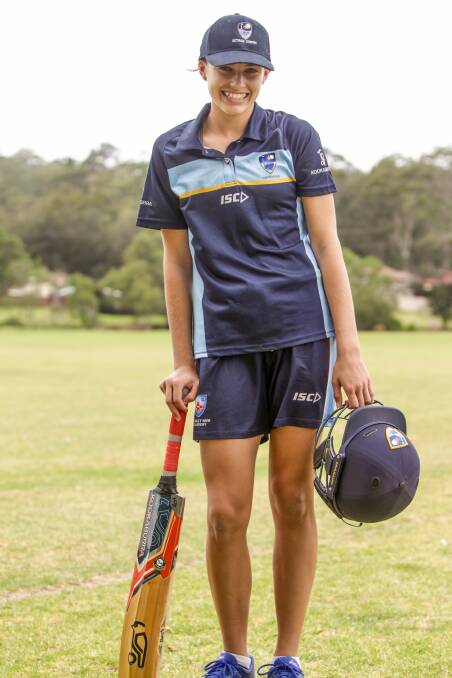 Exciting opportunity: Wests junior Kayla Burton. Picture: Georgia Matts.