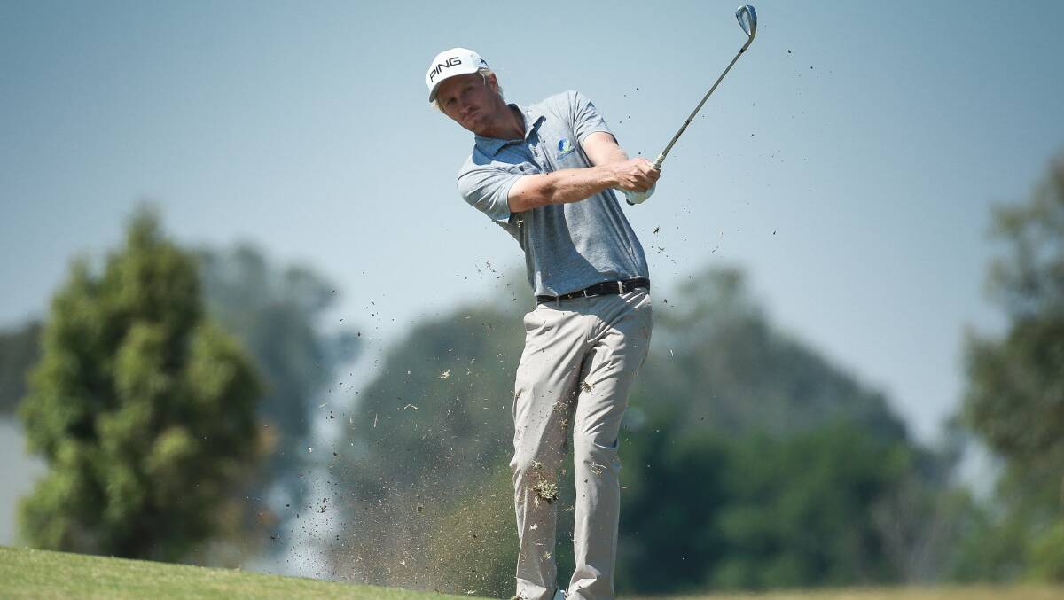 Swinging into the new year: Travis Smyth is looking forward to enjoying a successful 2020. Picture: David Tease/Golf NSW.
