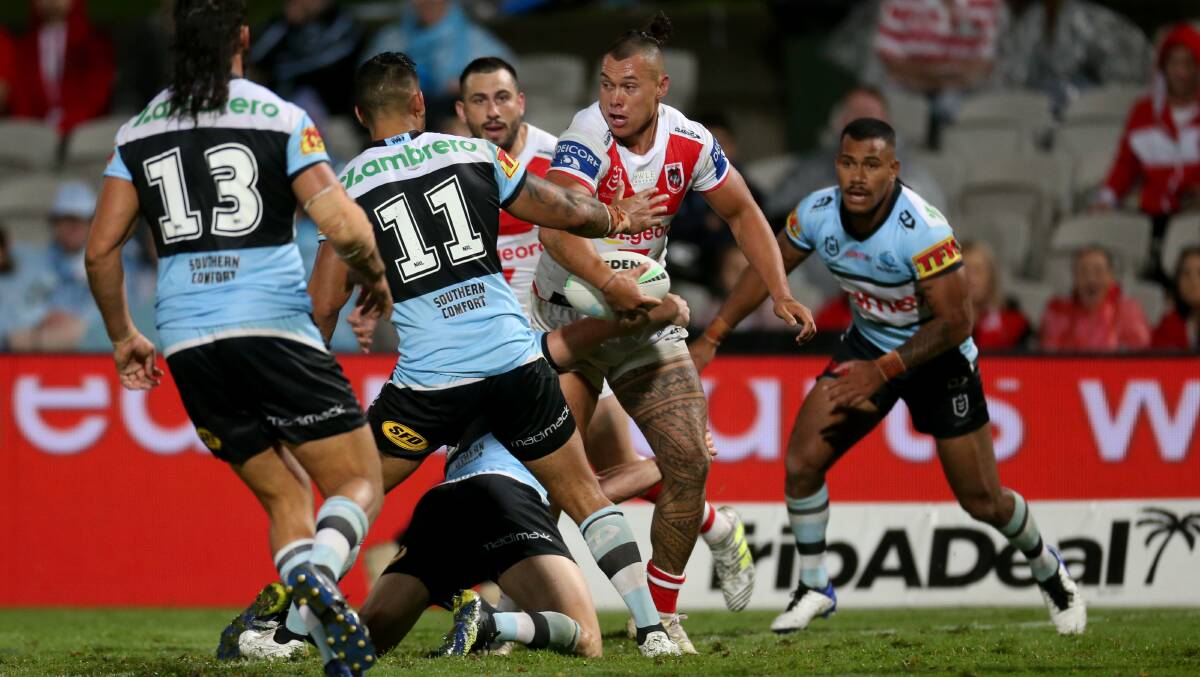 Moving forward: Tyrell Fuimaono wants to put the Magic Round send off behind him. Picture: Geoff Jones