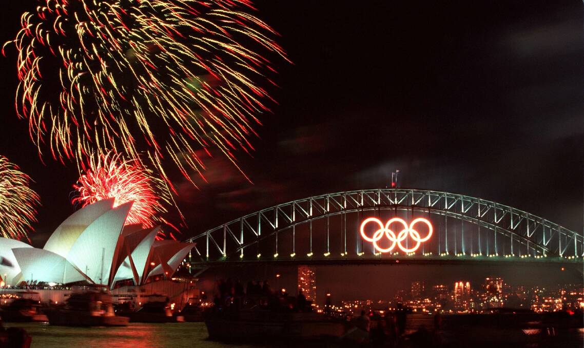 Celebration: The 2000 Sydney Olympics were a time of unity and joy for all Australians. Picture: Thierry Orban/Sygma via Getty Images.