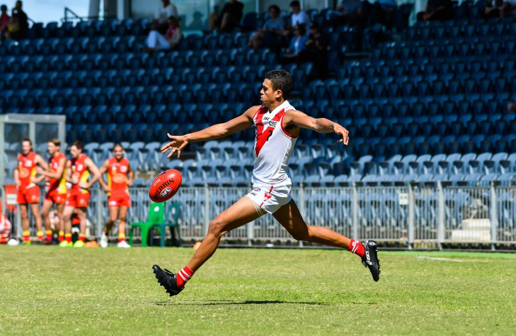 Rookie selection: Shellharbour's James Bell has been selected by the Swans in the AFL Rookie Draft. Picture: sydneyswans.com.au.
