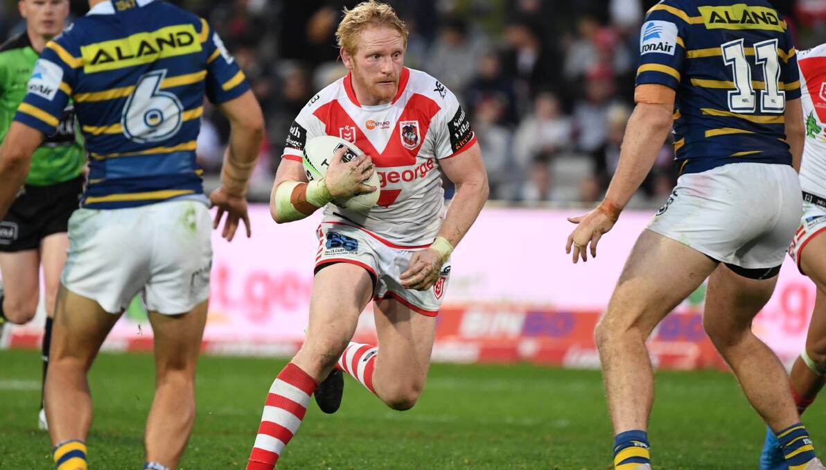 Veteran leader: James Graham is set to play his 400th first grade game on Saturday. Picture: NRL Imagery/Grant Trouville.
