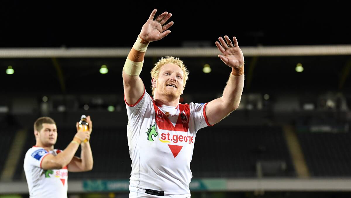Potential farewell: James Graham is in talks to return to England. Picture: NRL Imagery/Grant Trouville.