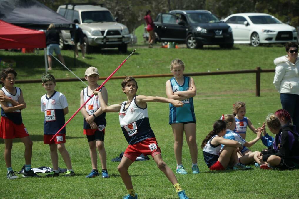 Aiming high: The Albion Park athletics carnival was a big success. 